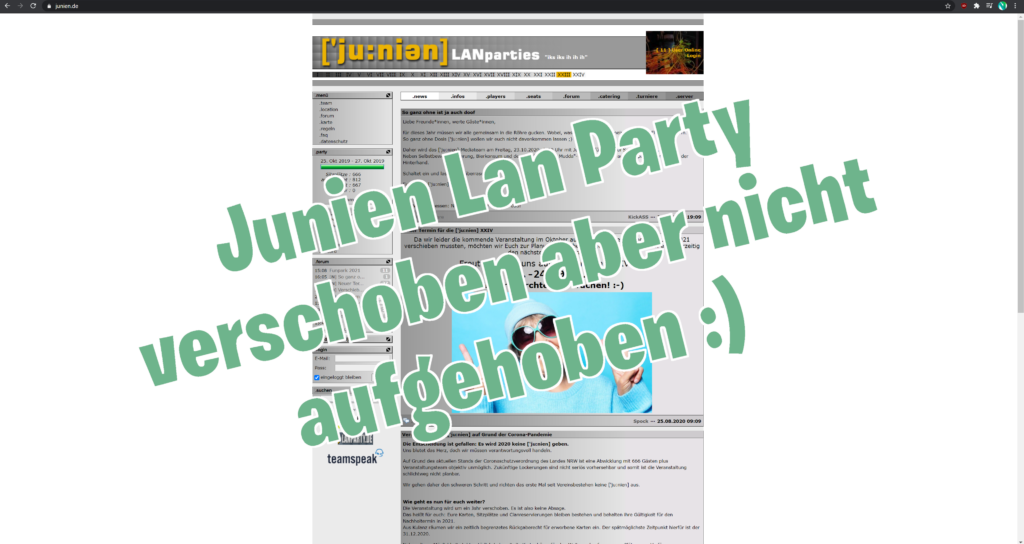Junien Lan Party