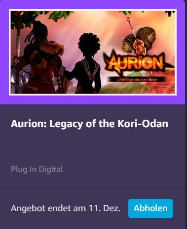 Twitch Prime Aurion Legacy of the Kori Odan