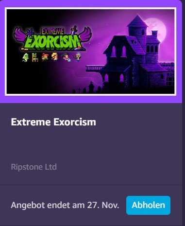 Twitch Prime Extreme Exorcism