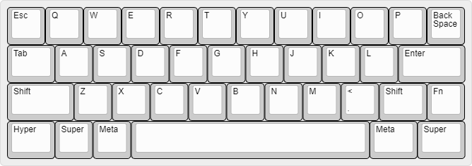 Tastatur Keyboard 40%