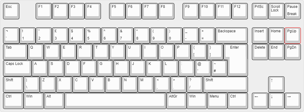 Tastatur Keyboard Tenkeyless TKL (87 - 80%)