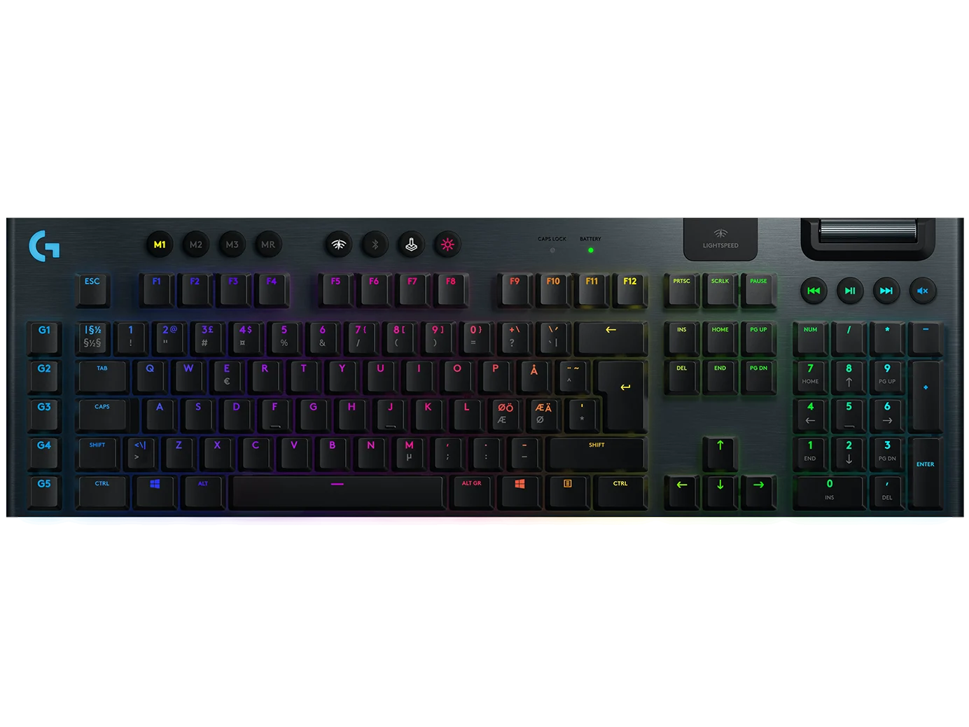 Logitech Gaming Tastatur G915 Frontansicht