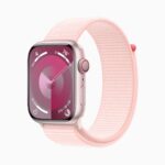Apple Watch Series 9 Aluminum-Sport-Loop pink