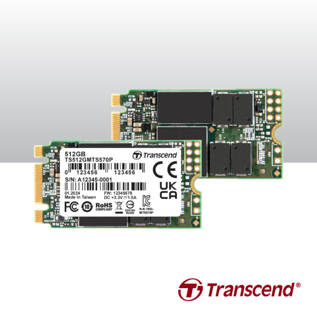 Transcend MTS570P SSD mit Stromausfallschutz