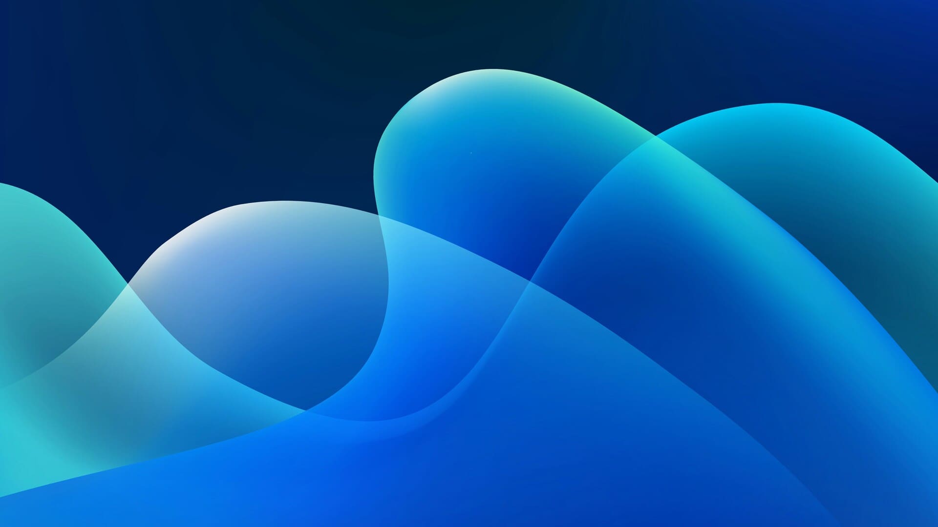 Abstraktes blaues Hintergrundbild von Windows. Nutzen Sie solche Hintergründe, um Ihren Homescreen auf Android 10 oder Android 11 individuell zu gestalten