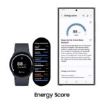 Die Samsung Galaxy Watch zeigt Ihren täglichen Energiescore.