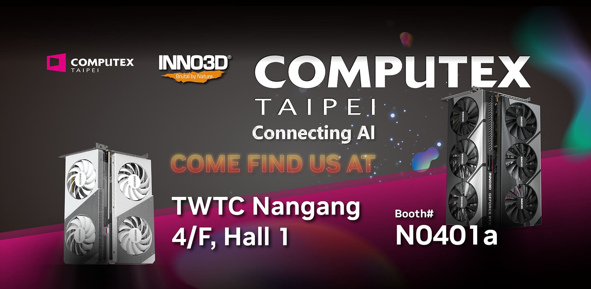INNO3D bei Computex Taipei 2024 Innovation trifft auf Design
