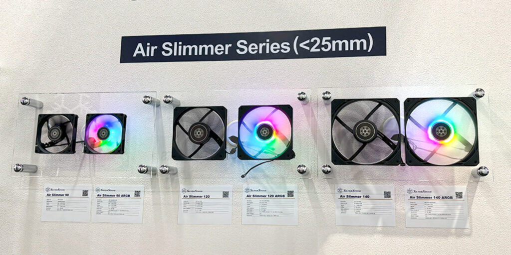 Innovative Air Slimmer Lüfter für kompakte Systeme