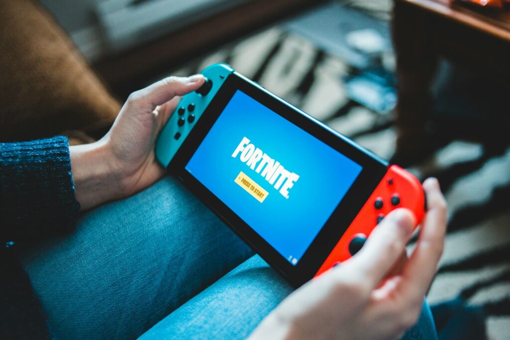 Spielen von Fortnite auf der Nintendo Switch